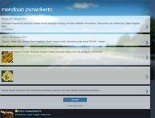 Tablet Screenshot of mendoanpurwokerto.blogspot.com