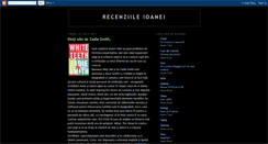 Desktop Screenshot of ioana-recenzii.blogspot.com