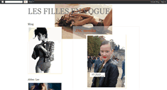 Desktop Screenshot of lesfillesenvoguee.blogspot.com