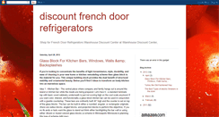 Desktop Screenshot of discountfrenchdoorrefrigerators.blogspot.com