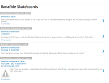 Tablet Screenshot of bonafideskateboards.blogspot.com