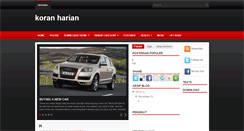 Desktop Screenshot of koranharian.blogspot.com