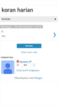 Mobile Screenshot of koranharian.blogspot.com