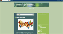 Desktop Screenshot of haberteknoloji.blogspot.com