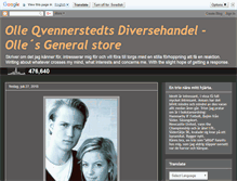 Tablet Screenshot of olleqvennerstedt.blogspot.com