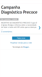 Mobile Screenshot of diagnosticoprecoce.blogspot.com