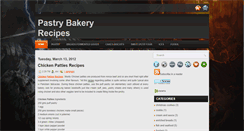 Desktop Screenshot of pastrybakeryrecipes.blogspot.com