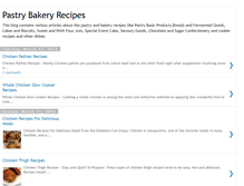 Tablet Screenshot of pastrybakeryrecipes.blogspot.com