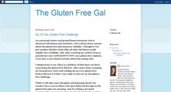 Desktop Screenshot of glutenfreegals.blogspot.com
