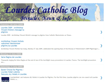 Tablet Screenshot of lourdescatholic.blogspot.com