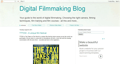 Desktop Screenshot of digital-filmmaking.blogspot.com