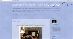 Desktop Screenshot of catherinebell100challenge.blogspot.com
