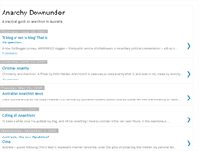 Tablet Screenshot of anarchydownunder.blogspot.com