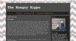 Desktop Screenshot of hipposarehungry.blogspot.com