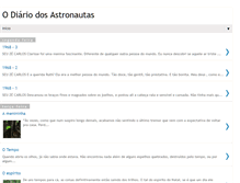 Tablet Screenshot of diariodosastronautas.blogspot.com