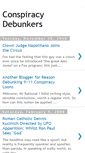 Mobile Screenshot of conspiracydebunkers.blogspot.com