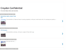 Tablet Screenshot of croydonconfidential.blogspot.com