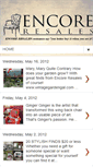 Mobile Screenshot of encoreresalespelham.blogspot.com