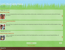 Tablet Screenshot of littlefeetlittlefacespreschool.blogspot.com