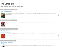 Tablet Screenshot of myscrapbin.blogspot.com