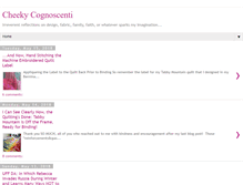 Tablet Screenshot of cheekycognoscenti.blogspot.com