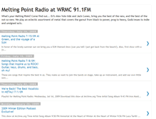 Tablet Screenshot of meltingpointradio.blogspot.com