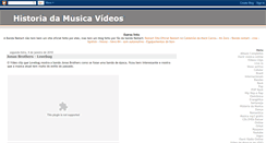 Desktop Screenshot of historiamusicavideo.blogspot.com