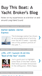 Mobile Screenshot of buythisboat.blogspot.com