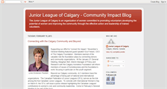 Desktop Screenshot of juniorleaguecalgary.blogspot.com