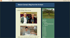 Desktop Screenshot of deaconcarneysblog.blogspot.com