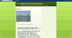 Desktop Screenshot of apfdevotionals.blogspot.com