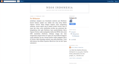 Desktop Screenshot of neos-indonesia.blogspot.com