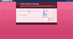 Desktop Screenshot of my-neobuxguide.blogspot.com