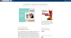 Desktop Screenshot of energy-drinks-exposed.blogspot.com