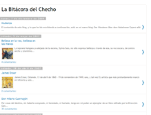 Tablet Screenshot of bitacoradelchecho.blogspot.com