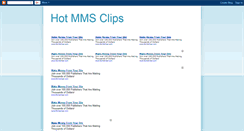 Desktop Screenshot of hotmmsclips.blogspot.com