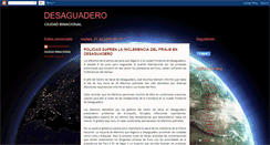 Desktop Screenshot of desaguadero1.blogspot.com