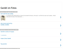 Tablet Screenshot of gardelenfotos.blogspot.com