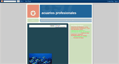 Desktop Screenshot of construccion-acuario.blogspot.com