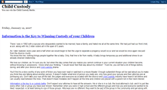 Desktop Screenshot of childcustodynow.blogspot.com