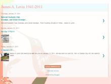 Tablet Screenshot of jamesalevin.blogspot.com