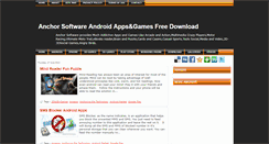 Desktop Screenshot of anchorsoft.blogspot.com