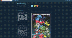 Desktop Screenshot of binigarang.blogspot.com