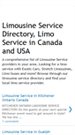 Mobile Screenshot of limousineservicedirectory.blogspot.com