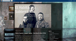 Desktop Screenshot of elhabitaculosubterraneo.blogspot.com