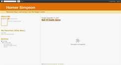 Desktop Screenshot of meishomersimpson.blogspot.com