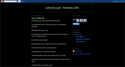 Desktop Screenshot of modaaksesuar.blogspot.com