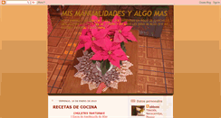 Desktop Screenshot of manualidadyalgomas.blogspot.com
