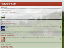 Tablet Screenshot of nutureyourfaithwoman.blogspot.com