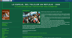 Desktop Screenshot of encuentrointercomunal2009.blogspot.com